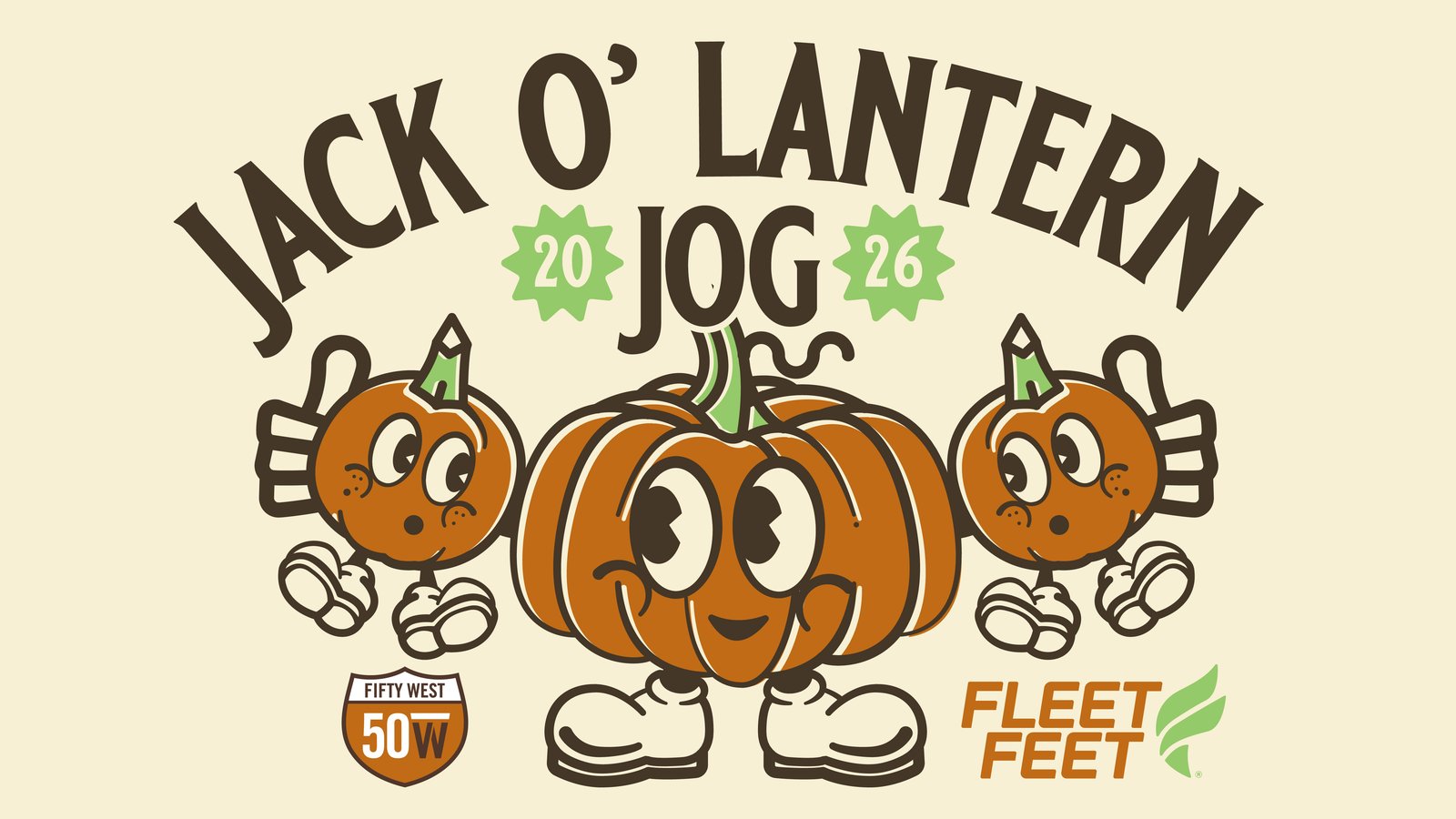 Jack O' Lantern Jog 2026 with Fifty West and Fleet Feet