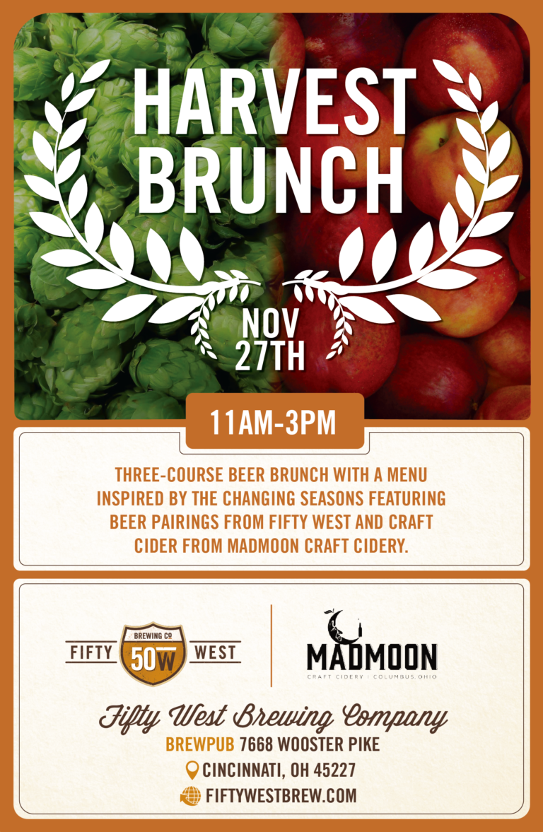 Harvest Brunch Fifty West Brewing Company